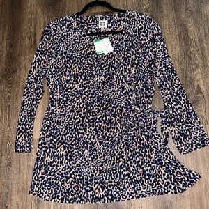 NWT. Anne Klein Wrap Style Top- size- Plus Size - 0X